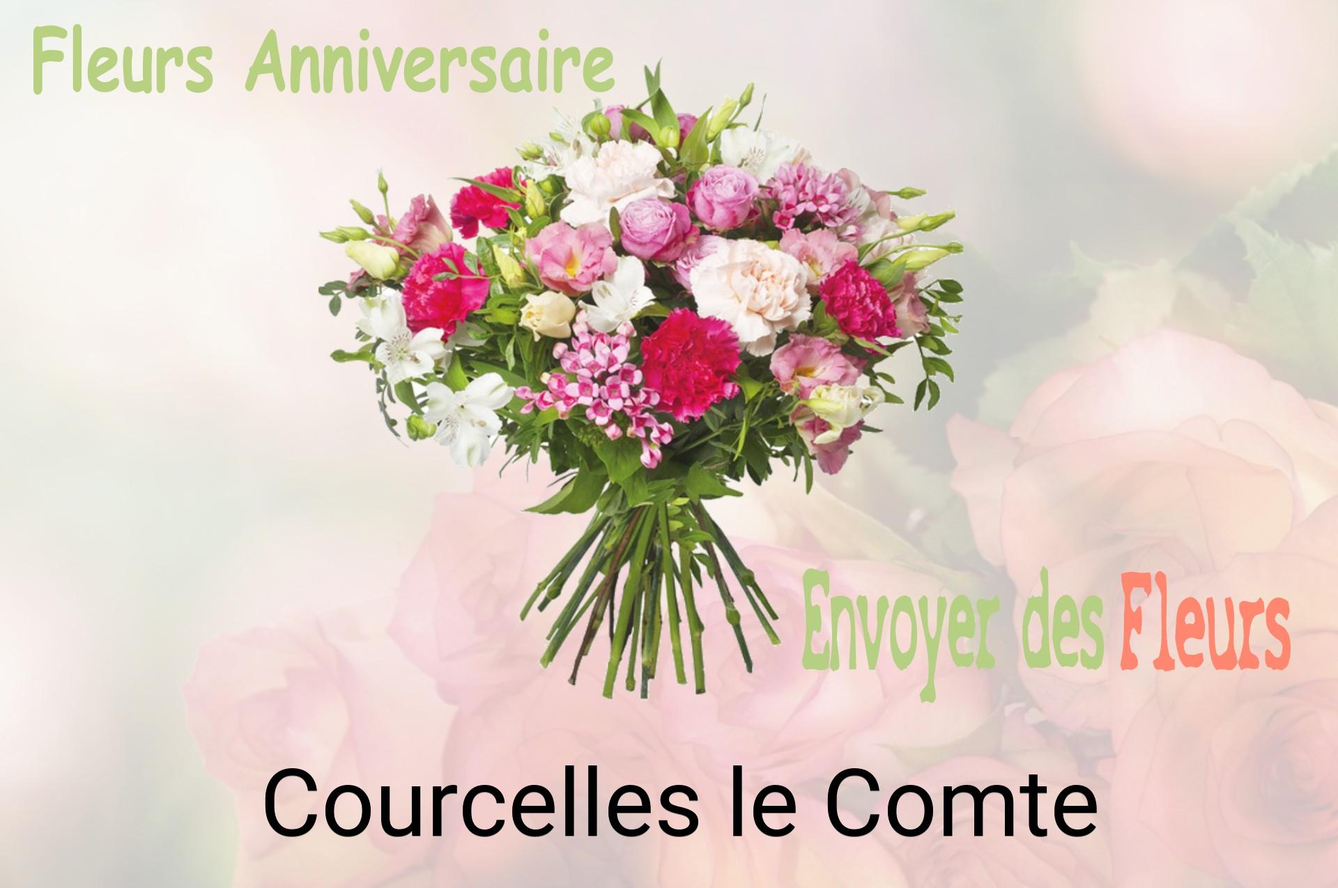 Bouquet de fleurs d’anniversaire livré à Courcelles-le-Comte